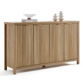 56" Golden Oak Buffet Cabinet P60091