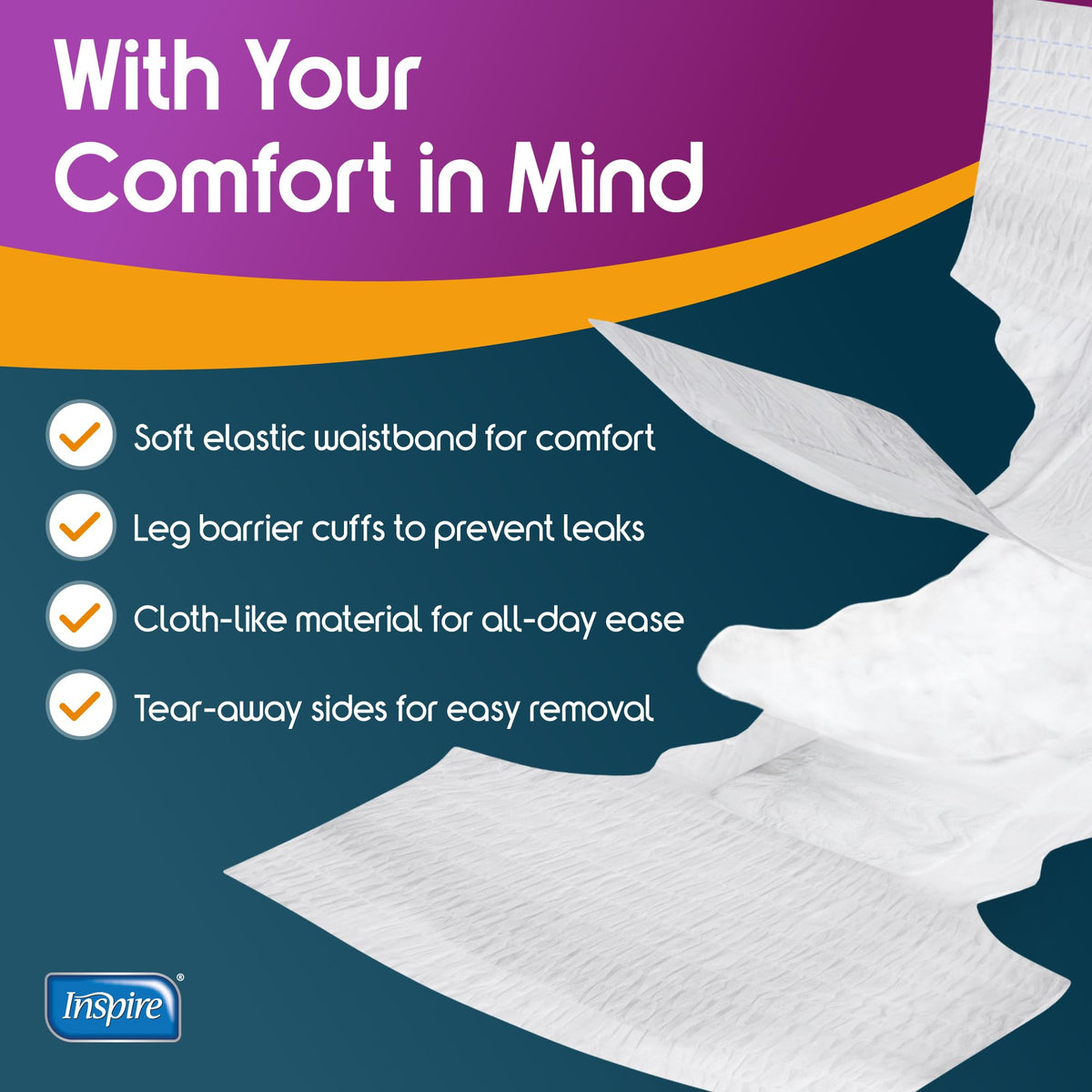 Adult Diapers Max Absorbency Leak Proof Incontinence Underwear W770