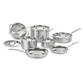Stainless Steel 12 pc Induction Compatible Cookware Set L93595