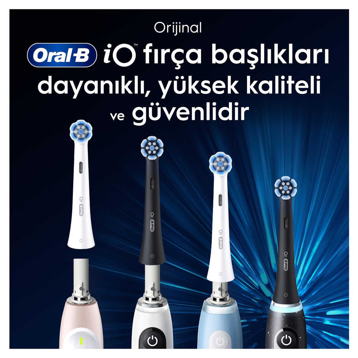 Black Replacement Toothbrush Heads W586490