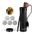 Manual Coffee Grinder with Titanium Coated Conical Burr N3291