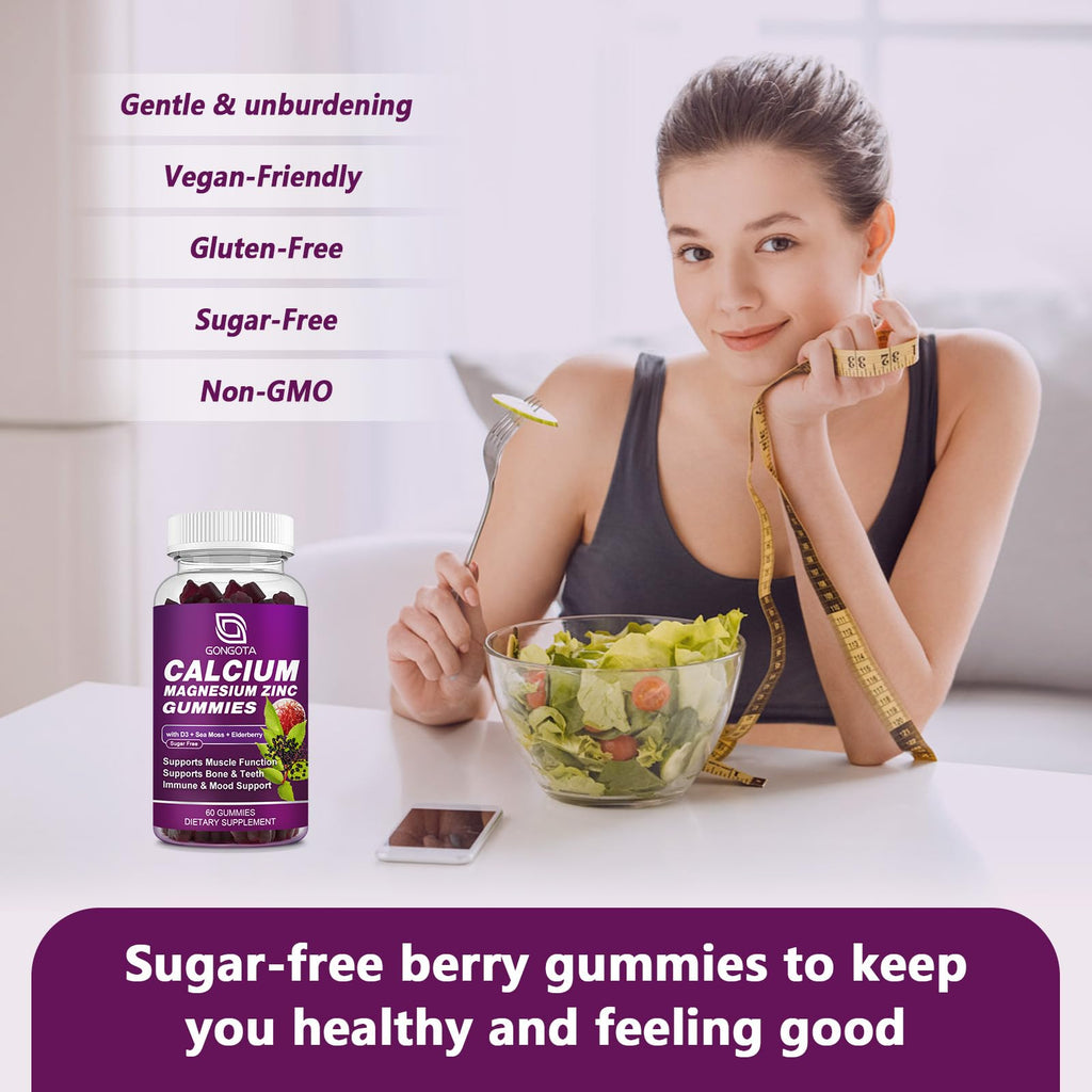 Calcium Magnesium Zinc with Vitamin D3 60 Count H89463