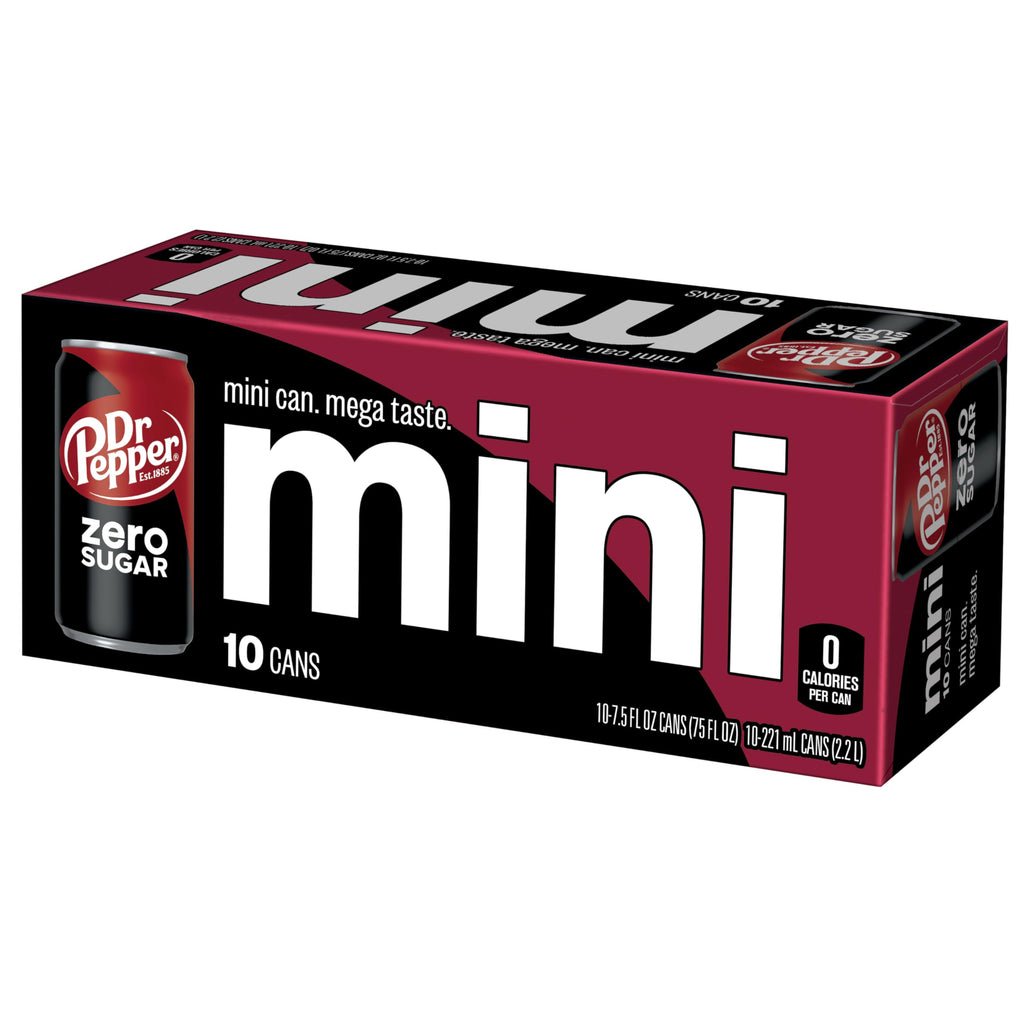 Zero Sugar Soda 7.5 fl oz 10 Pack J2556