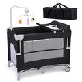 5-in-1 Pack and Play with Bassinet and Changing Table Z759
