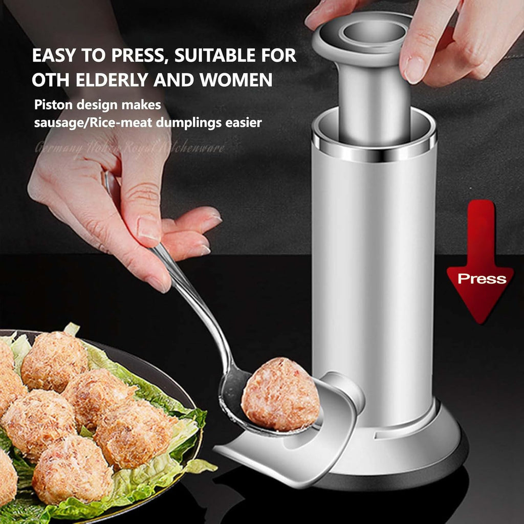 2 in 1 Vertical Sausage Stuffer with 2 Tubes L882