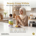 Halal Collagen Peptides Powder 9g Probiotic Biotin 277g N974