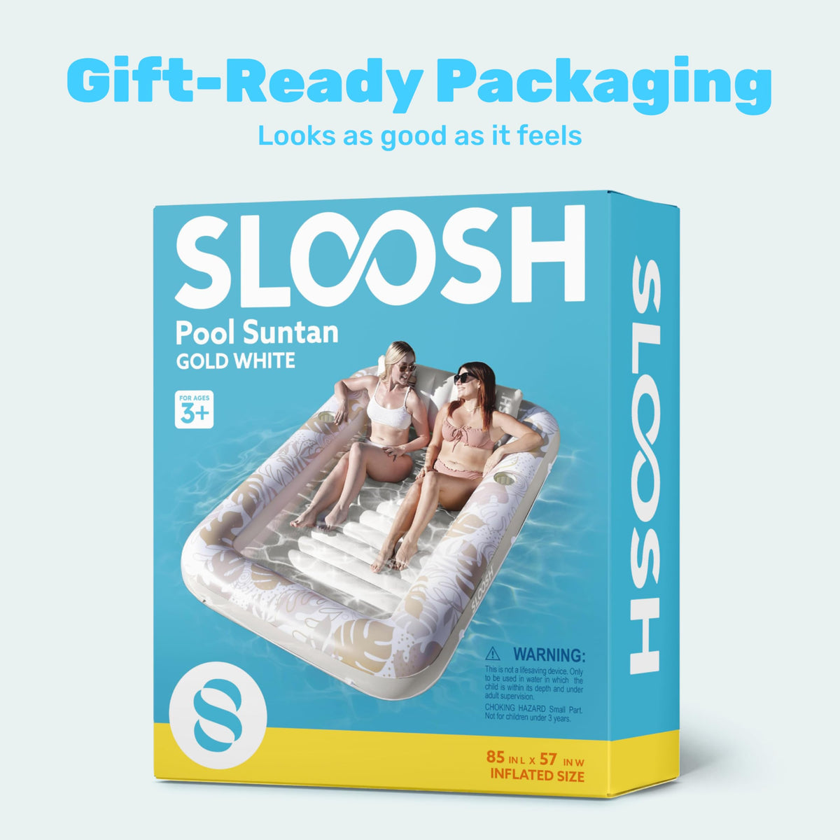 Inflatable Tanning Pool Lounger Float Q653