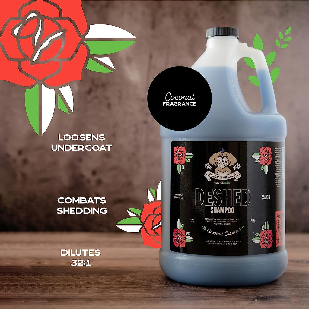 Dog Deshedding Pet Shampoo 1 Gallon B565558