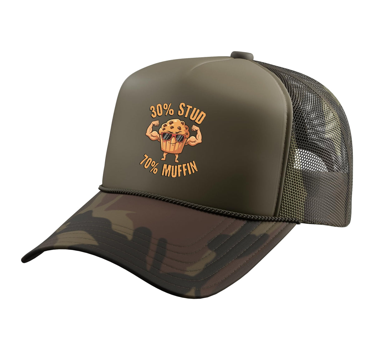 Trucker Hat with Adjustable Mesh Back Y125