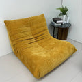 Yellow Memory Foam Bean Bag Sofa Chair V617