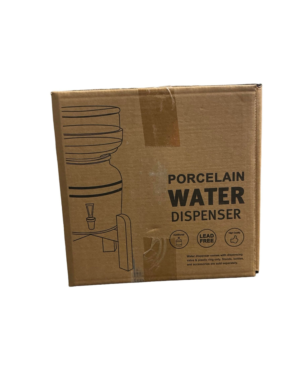 Blue Porcelain Ceramic Countertop Water Dispenser W682