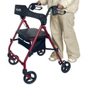 Foldable Rolling Walker with Seat H9242
