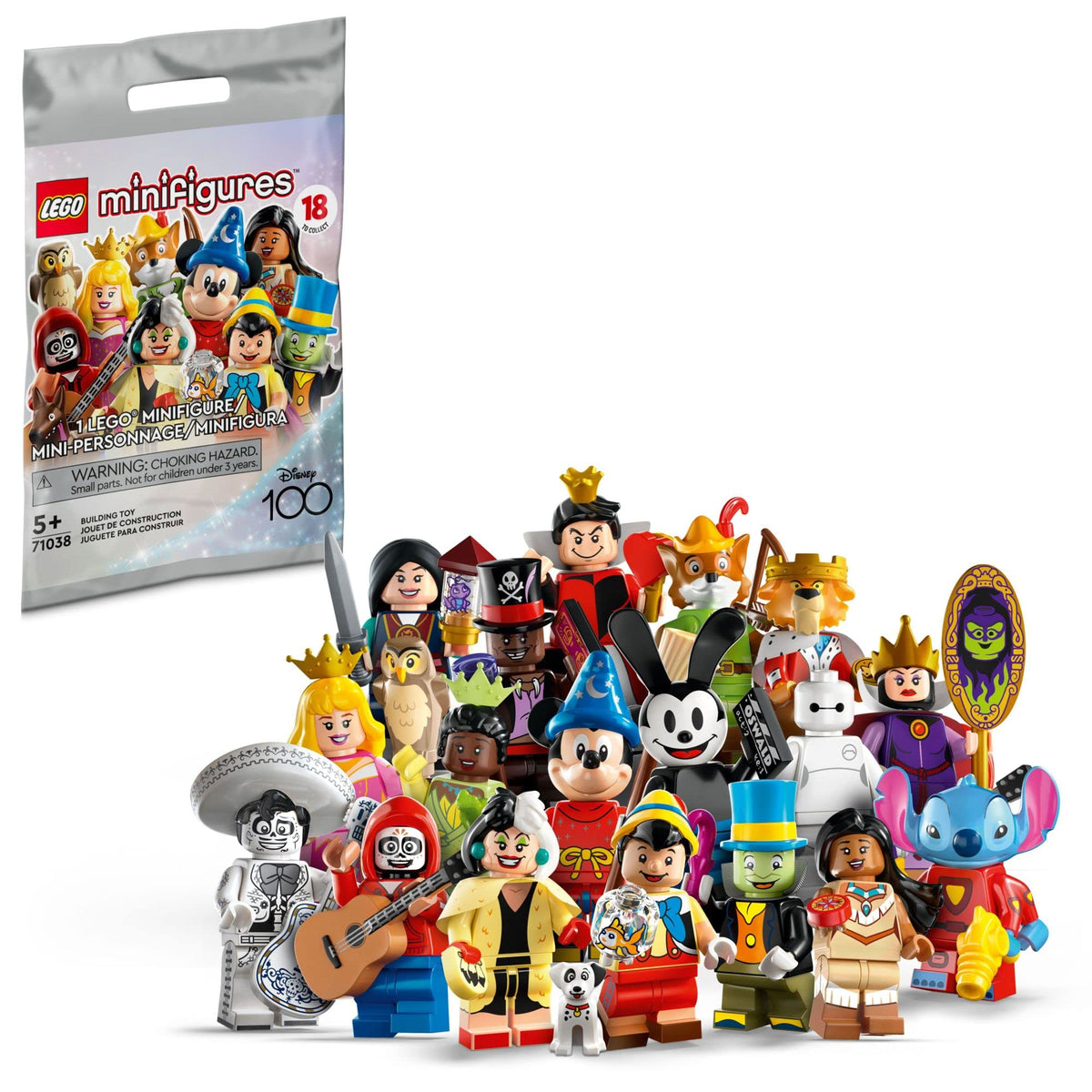 Disney Minifigures 1 of 18 Bags K165