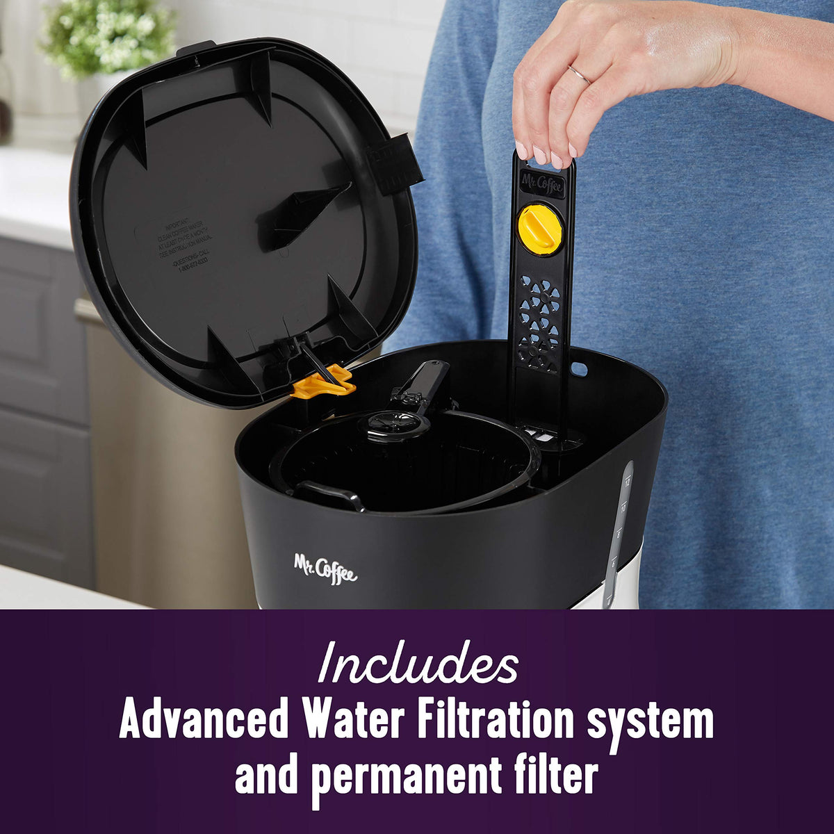 12 Cup Coffee Maker with Water Filtration R58408