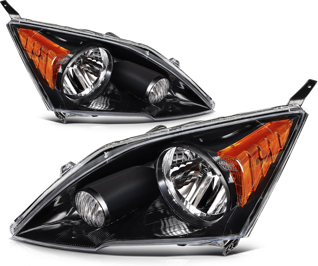 Chrome Housing Clear Corner Headlight Assembly K6382