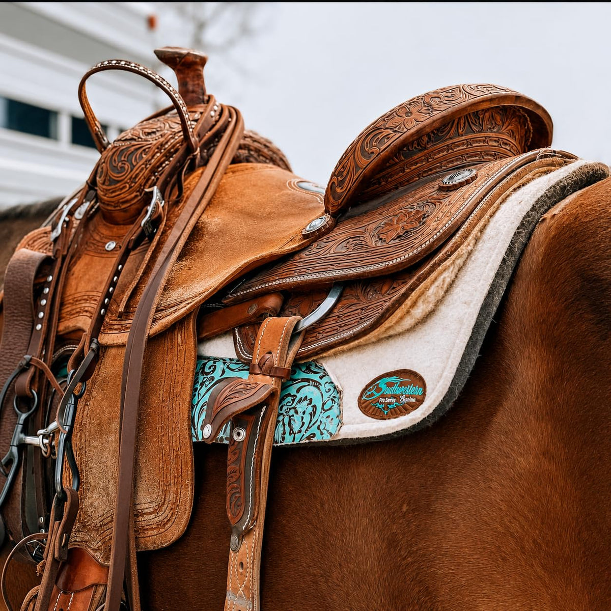 Western Saddle Pad T6217