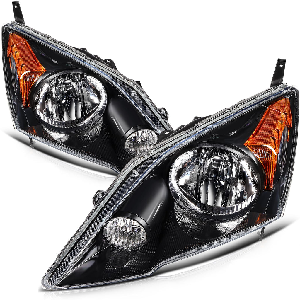 Chrome Housing Clear Corner Headlight Assembly K6382