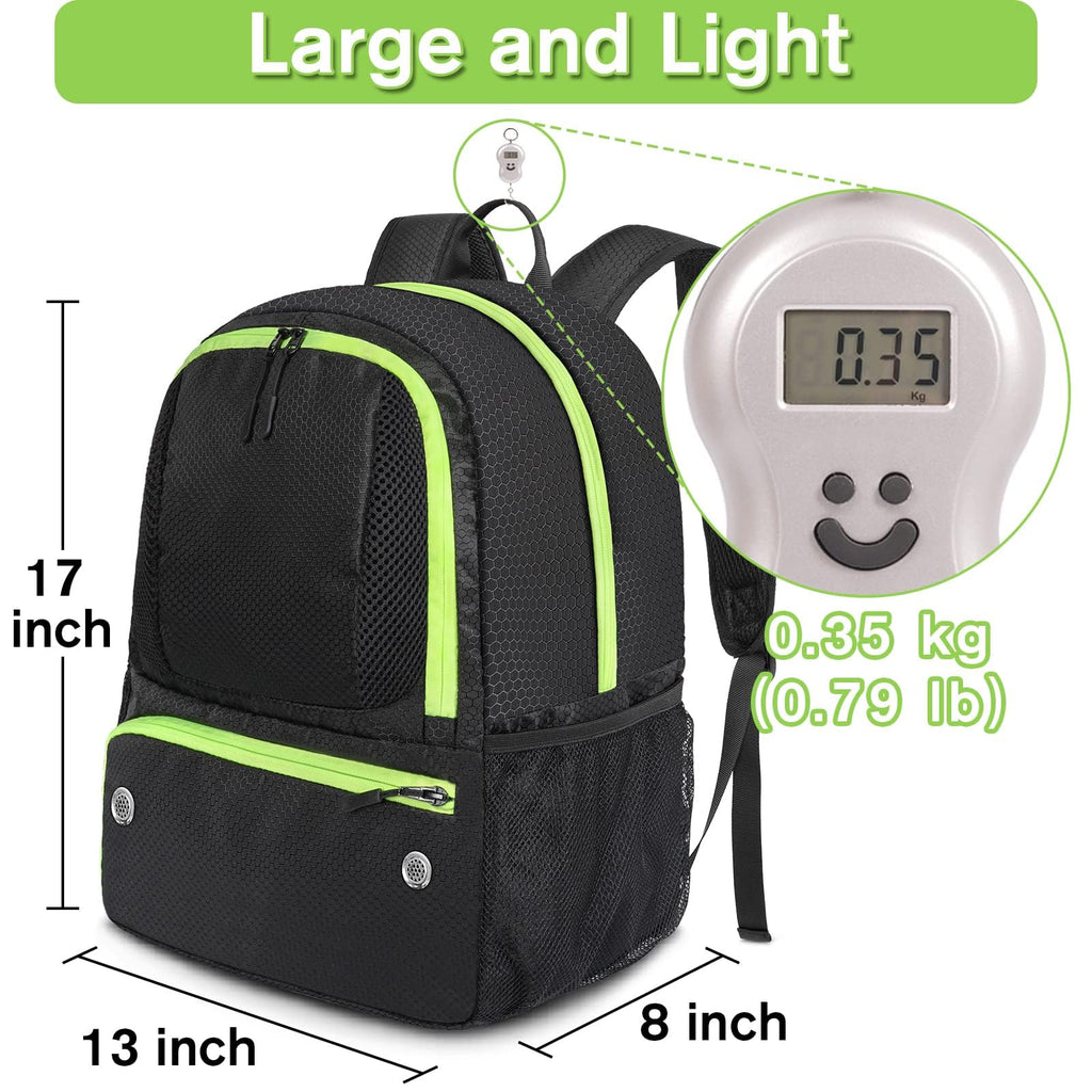 Soccer Backpack with Ball Holder and Shoe Compartment F499
