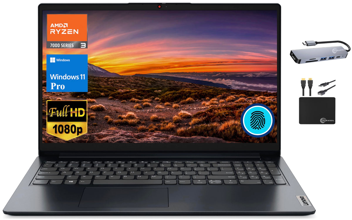15.6" FHD Business Laptop AMD Ryzen 3 8GB DDR5 RAM 512GB SSD V166