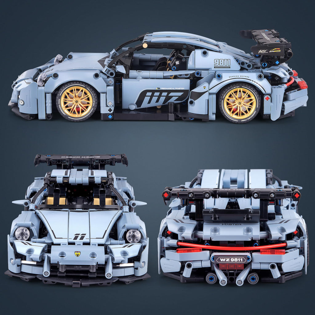 1465 Pieces 1:14 Sports Vehicle Building Blocks Set W1639