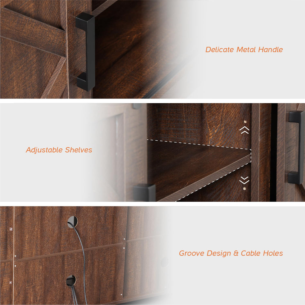 Farmhouse TV Stand for 60-75 inch TV M997251
