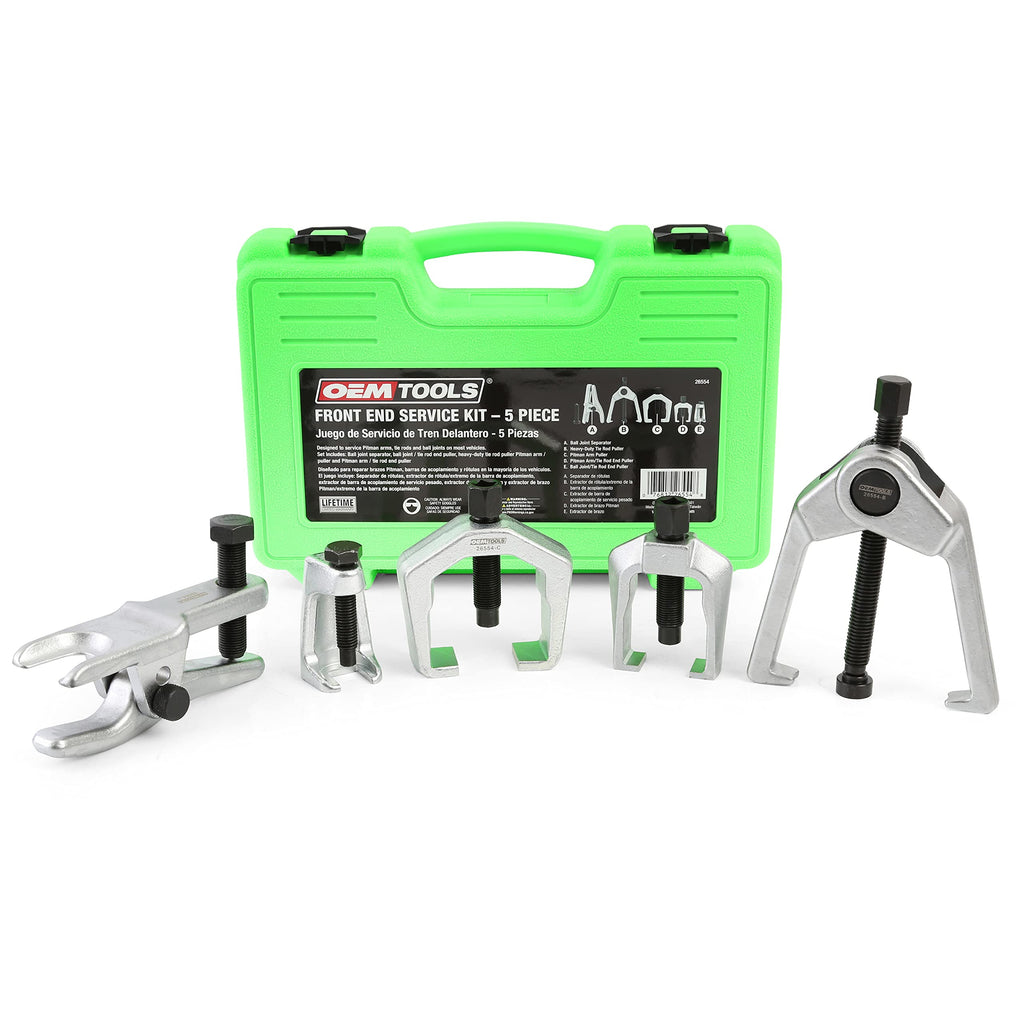 5-Pc Pitman Arm Puller & Ball Joint Separator with Case J2078