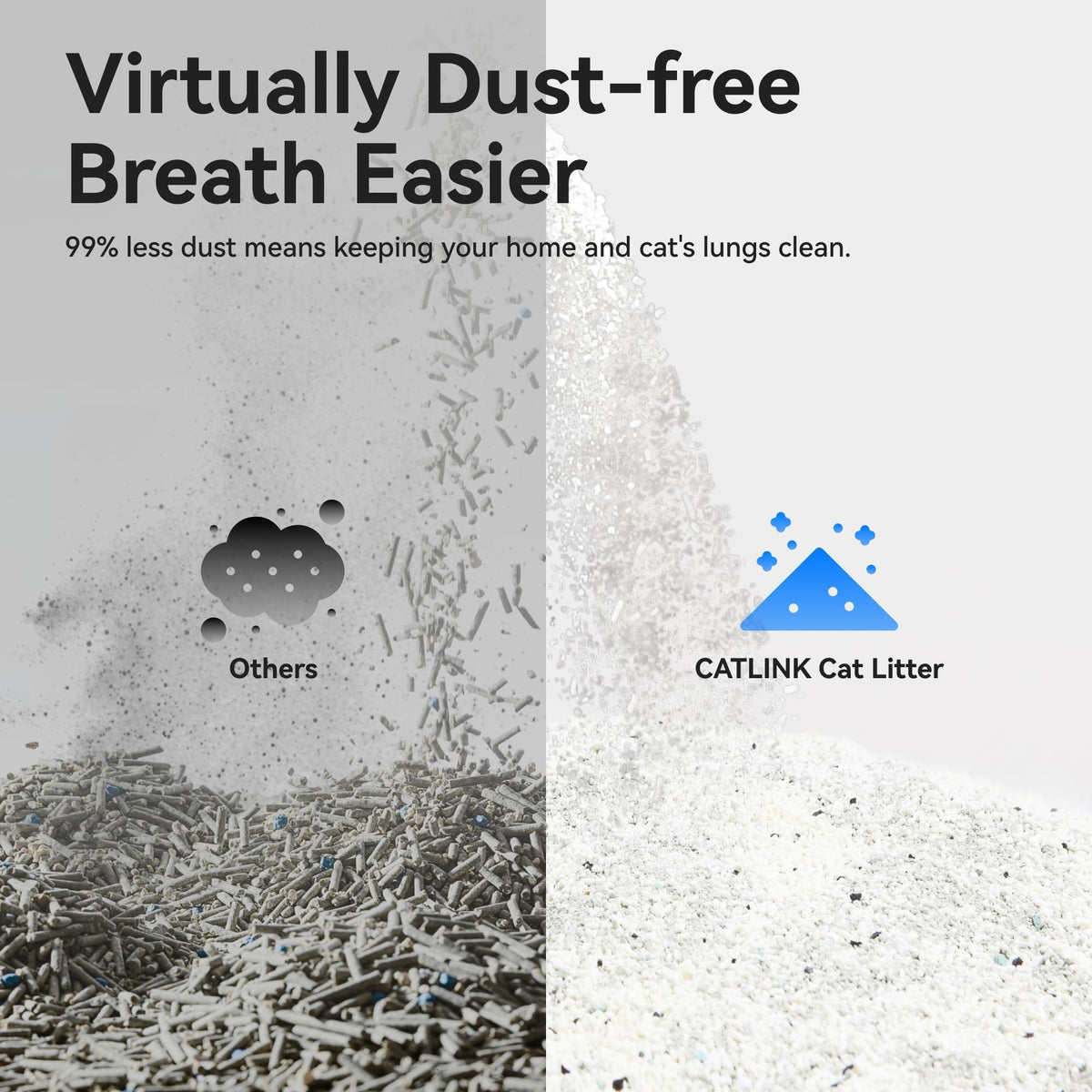 Cassava Mixed Cat Litter, 7.7lb × 4 Bags H255