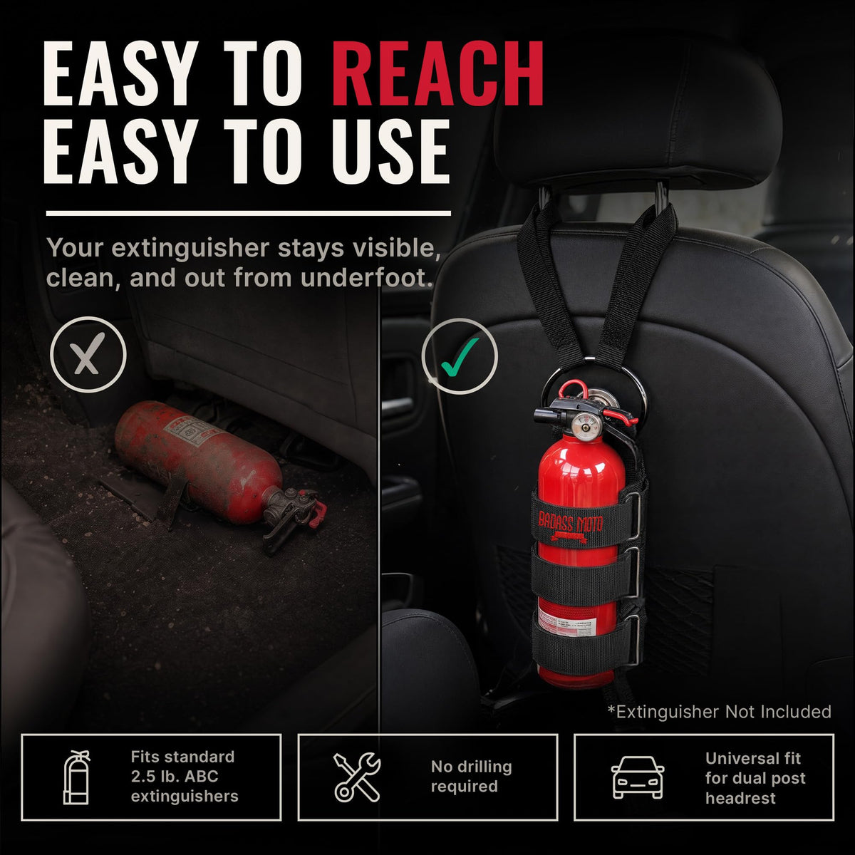Car Fire Extinguisher Mount C267792