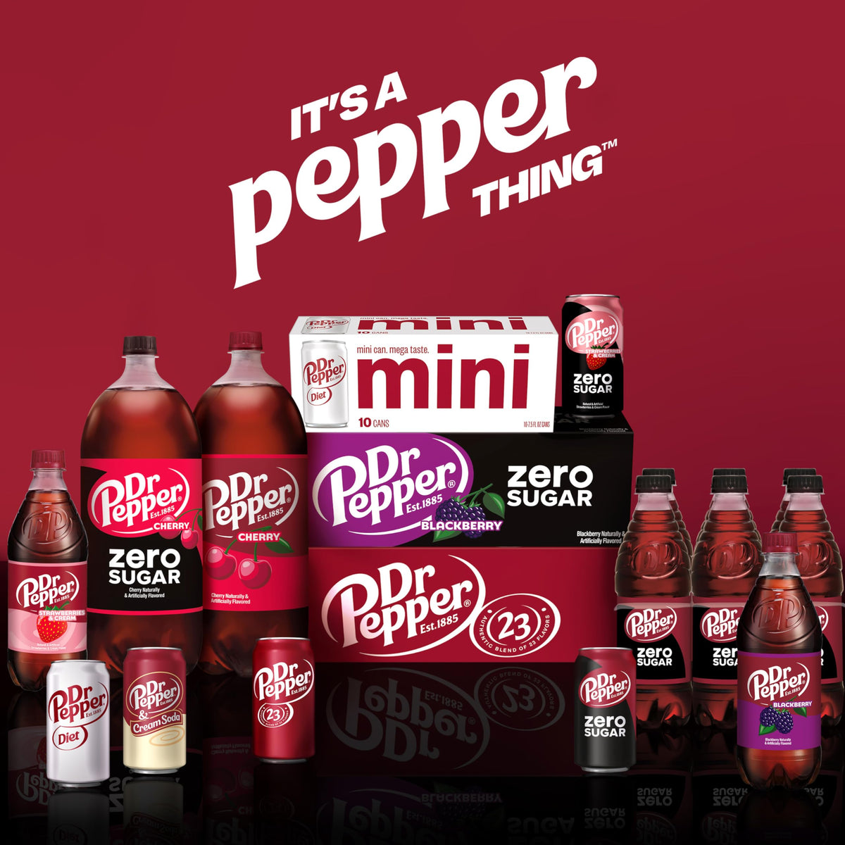 Zero Sugar Soda 7.5 fl oz 10 Pack J2556