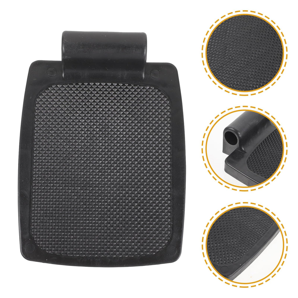 Heavy Duty Wheelchair Footplates Plastic Footrest Pair Q687919