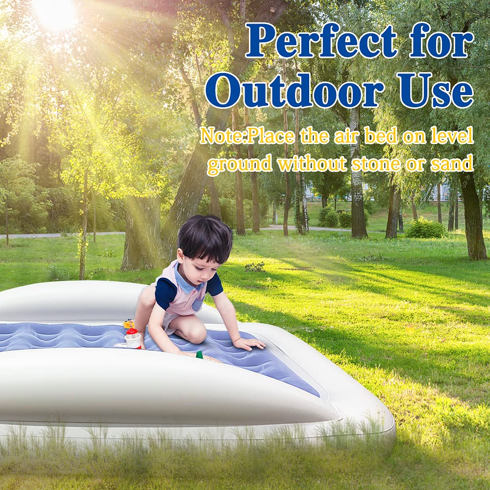 Inflatable Kids Travel Bed Toddler Air Mattress Set G186