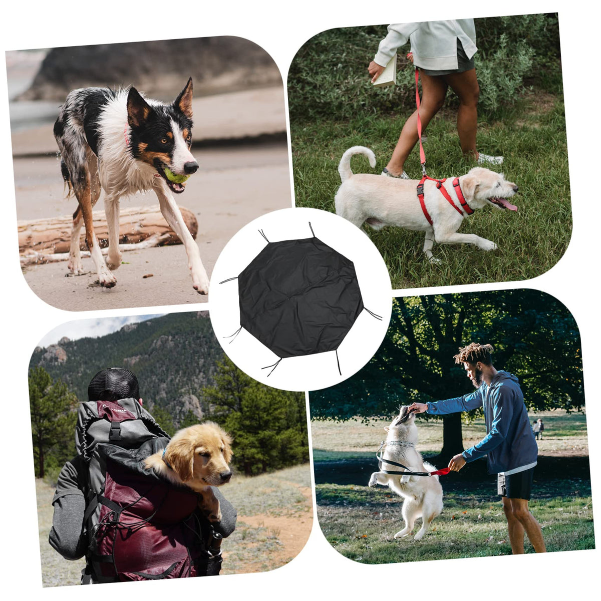 Outdoor Dog Playpen Roof Cover H435314