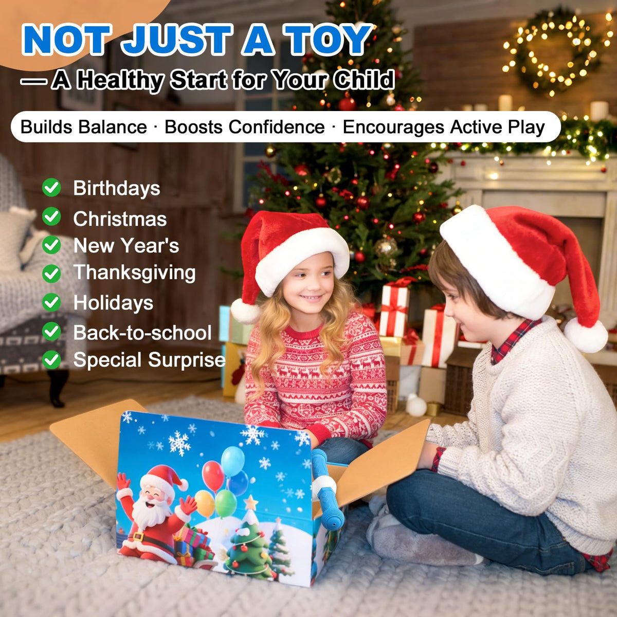 Three Wheel Kids Scooter with Light Up Wheels and Adjustable Handlebar A944222