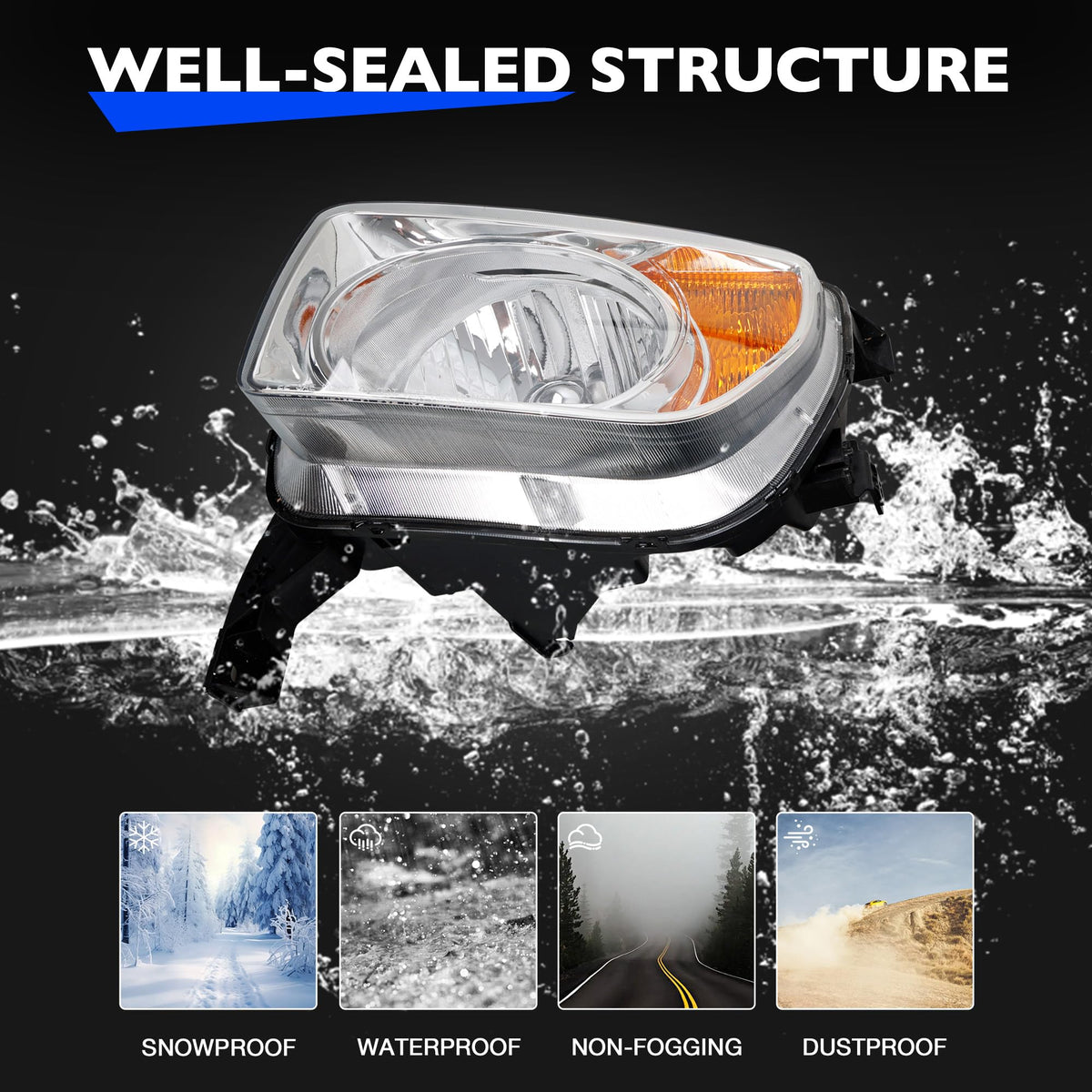 Halogen Headlight Assembly M29997