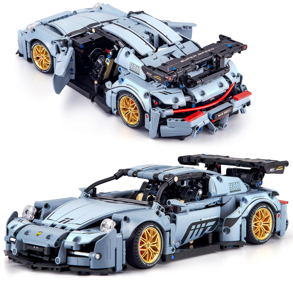 1465 Pieces 1:14 Sports Vehicle Building Blocks Set W1639