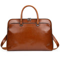 Genuine Leather Laptop Messenger Bag 13.3 15.6 inch E7383