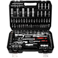 108-Piece Metric CR-V Steel Socket Set F7928