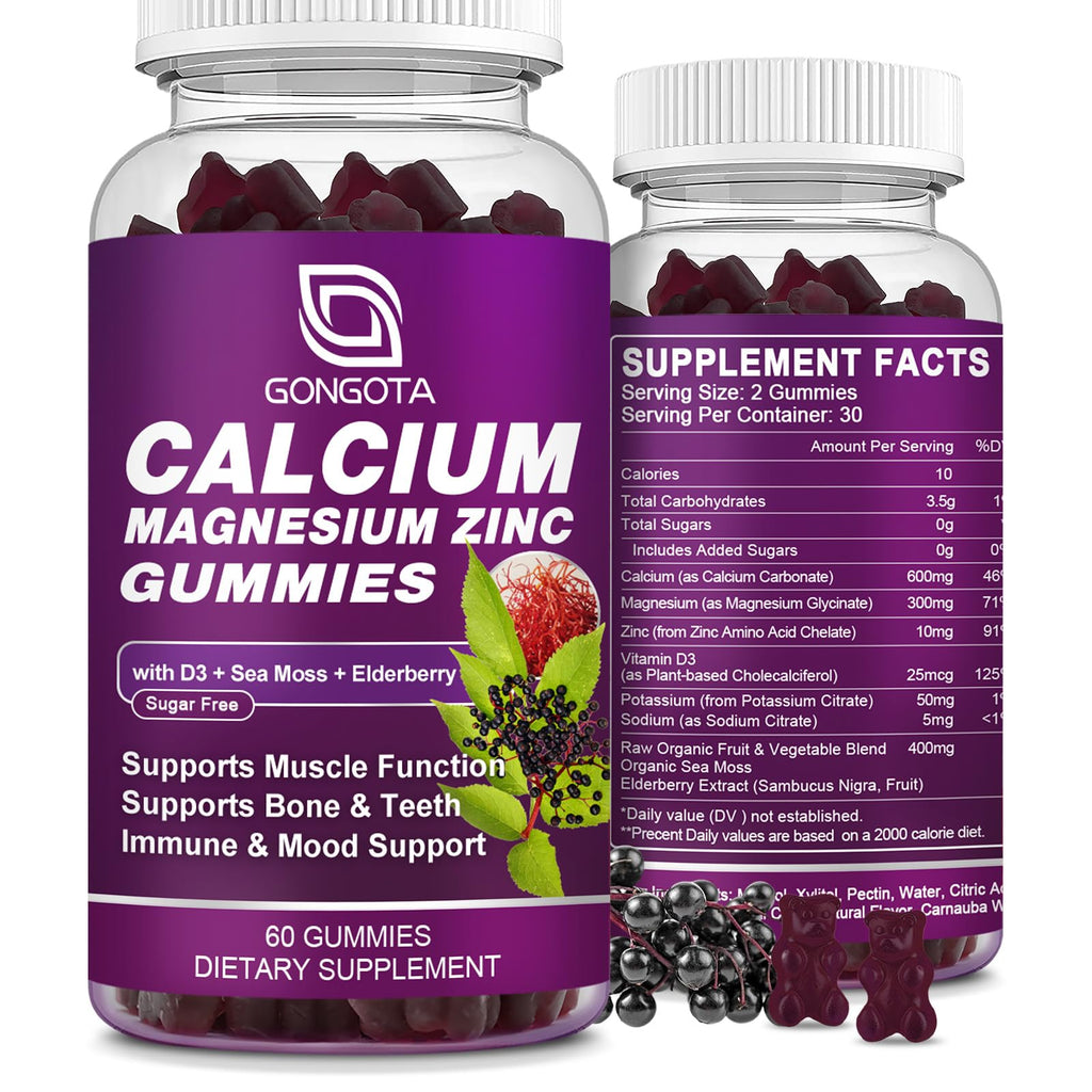 Calcium Magnesium Zinc with Vitamin D3 60 Count H89463