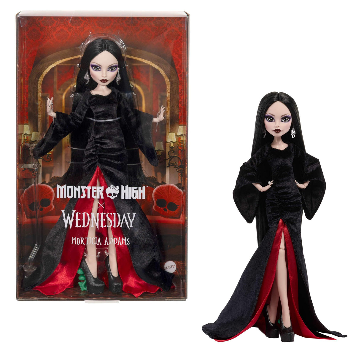 Morticia Addams Doll K802