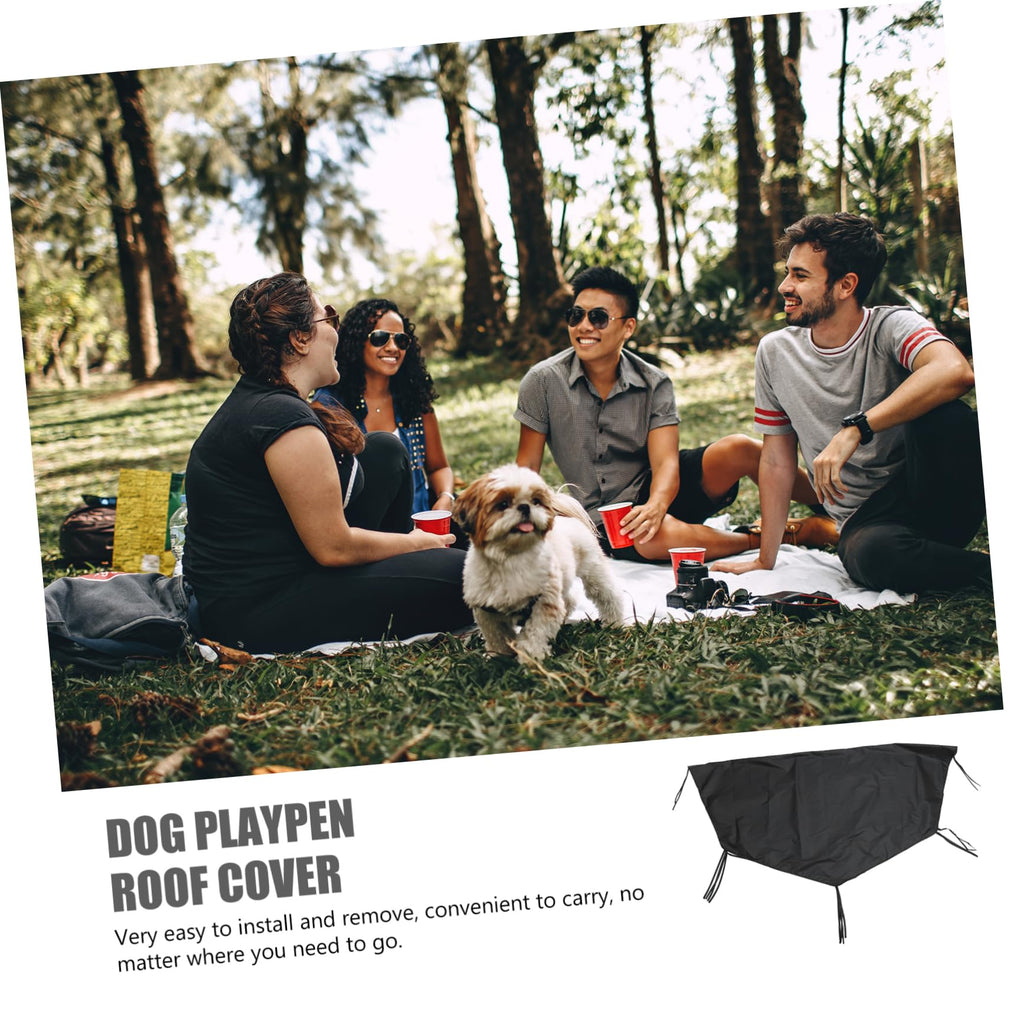 Outdoor Dog Playpen Roof Cover H435314