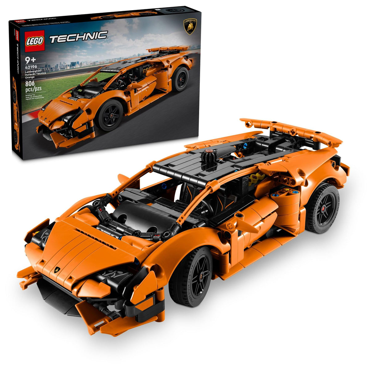 Orange Building Toy Car X300