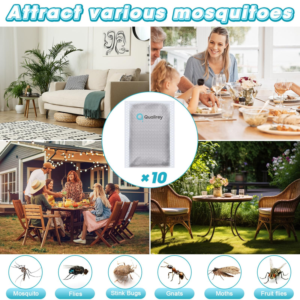 10 Pack Mosquito Attractant Y319