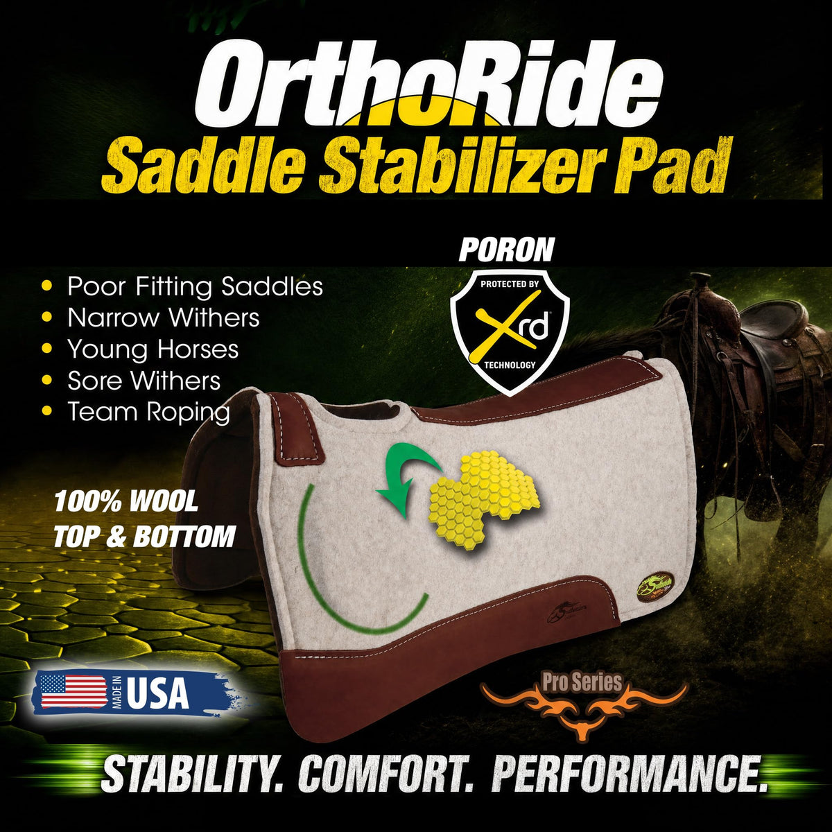 Western Saddle Pad T6217