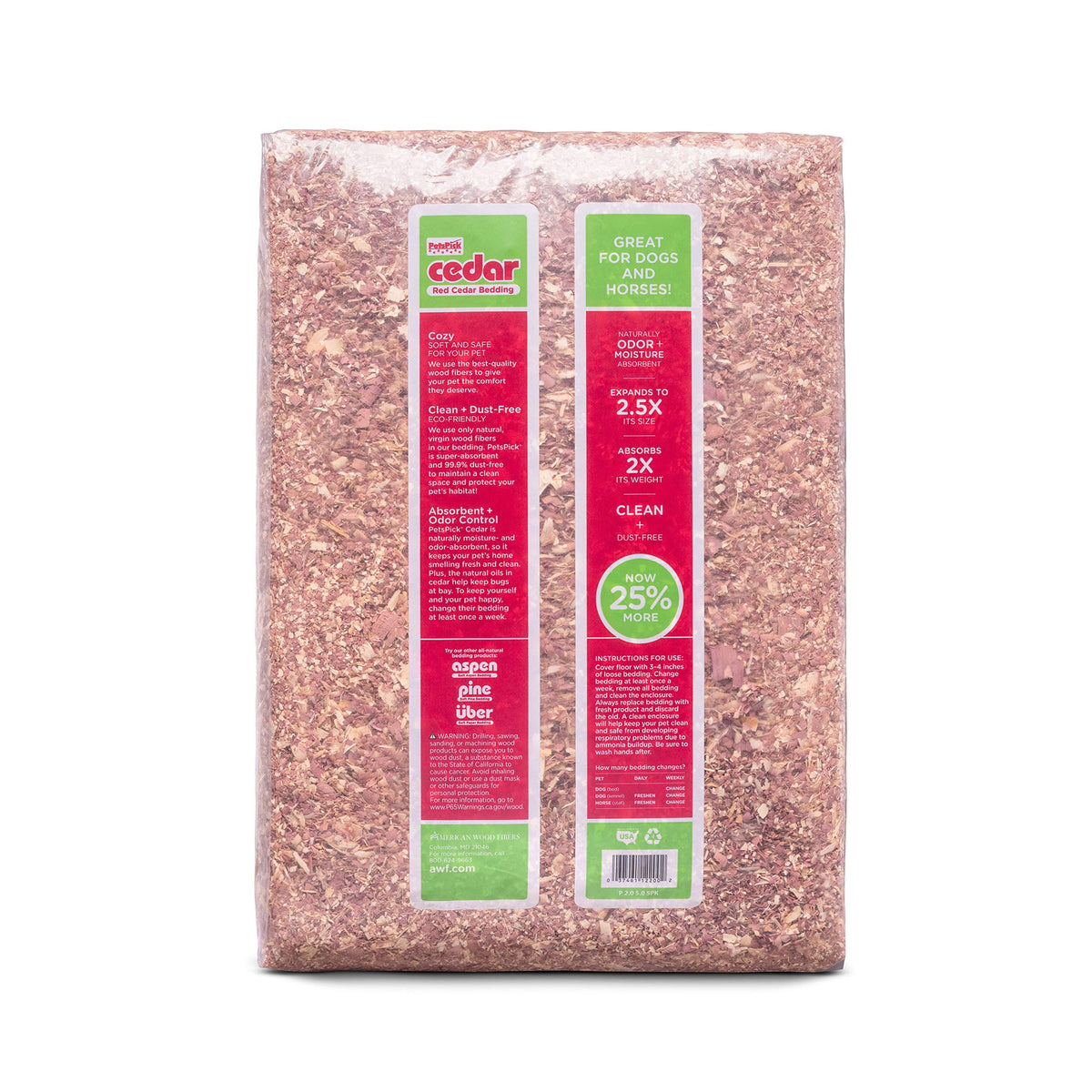 Red Cedar Pet Bedding 24 L V870