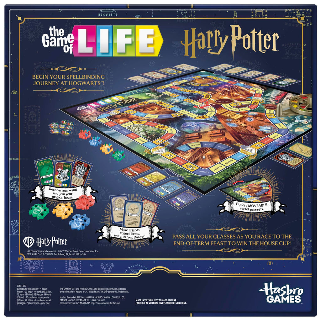 Board Game 2 to 4 Players Ages 8+ J265486