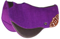 32" x 32" Western Contoured Wool Felt Saddle Pad J897